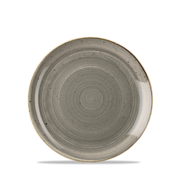 Peppercorn Grey Coupe Plate 16.5cm